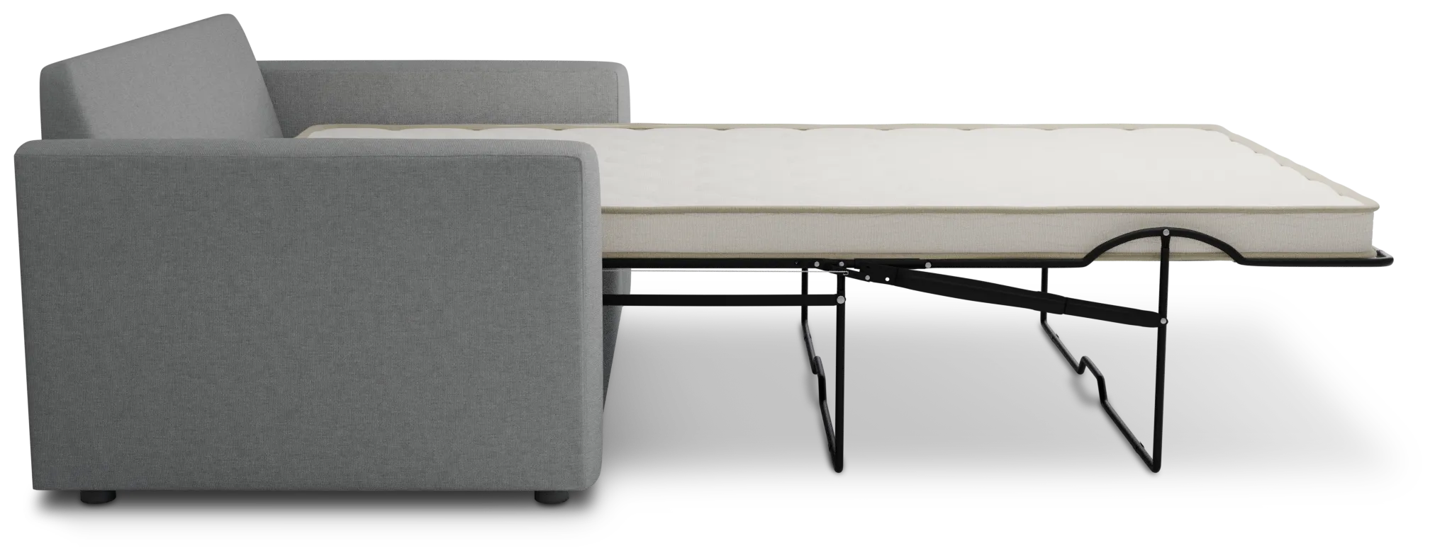 Siesta Suave Gray Fabric Innerspring Sleeper