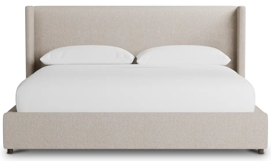 Captiva Elite Taupe 48" Upholstered Shelter Bed Captiva Elite Taupe 48" Upholstered Shelter Bed