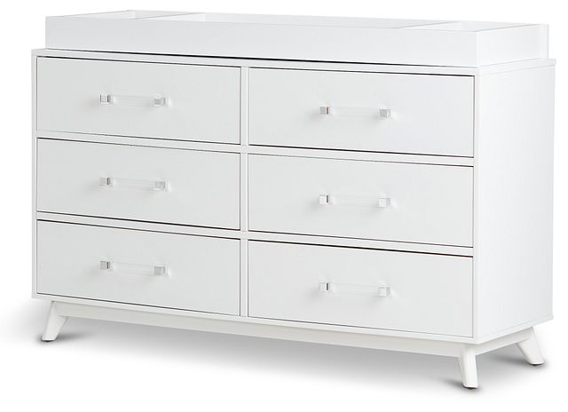 Kayson White Dresser With Changing Top (6)