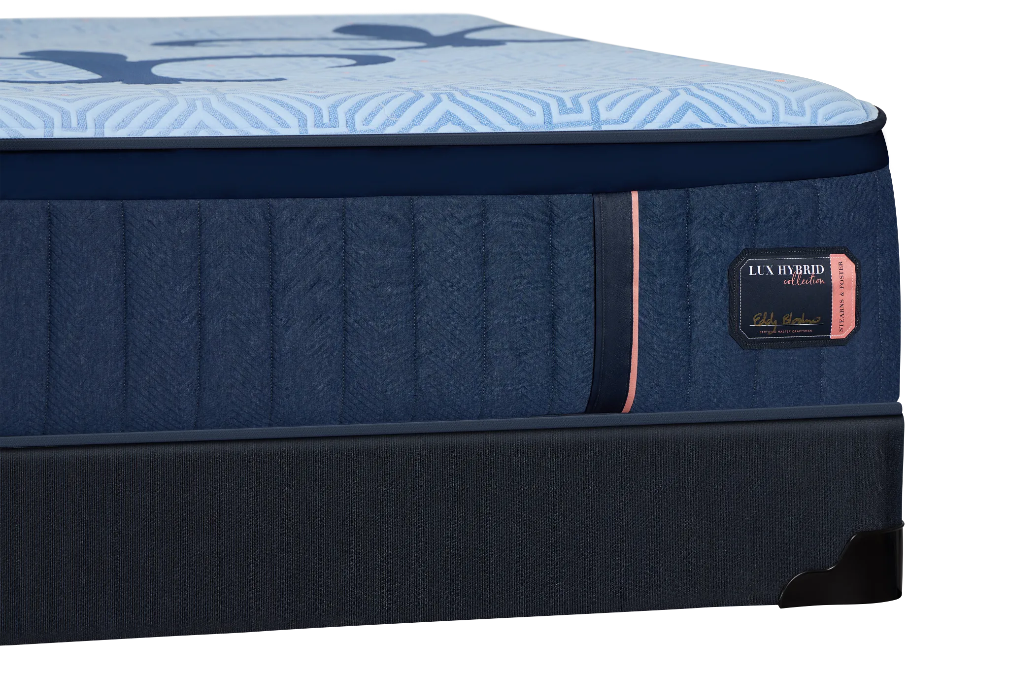 Stearns & Foster Lux Estate Elite Soft Hybrid 14" Soft Mattress Set