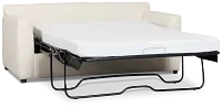 Tate Light Beige Fabric Memory Foam Sleeper