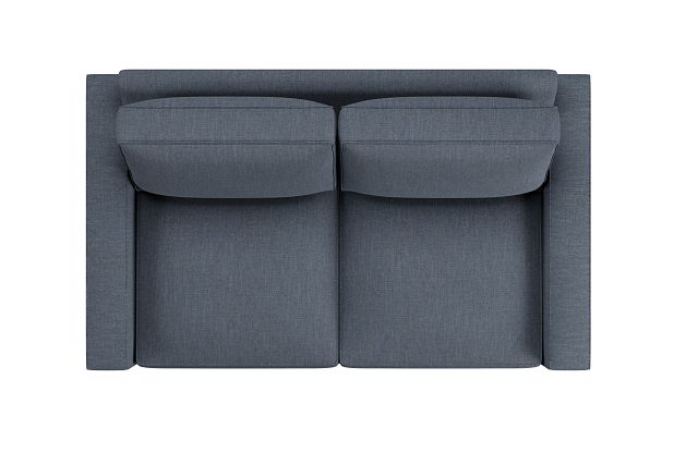 Edgewater Victory Dark Blue Loveseat