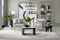 Abel White Round Coffee Table