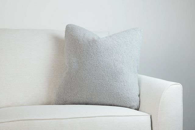 Henley Gray 22" Accent Pillow