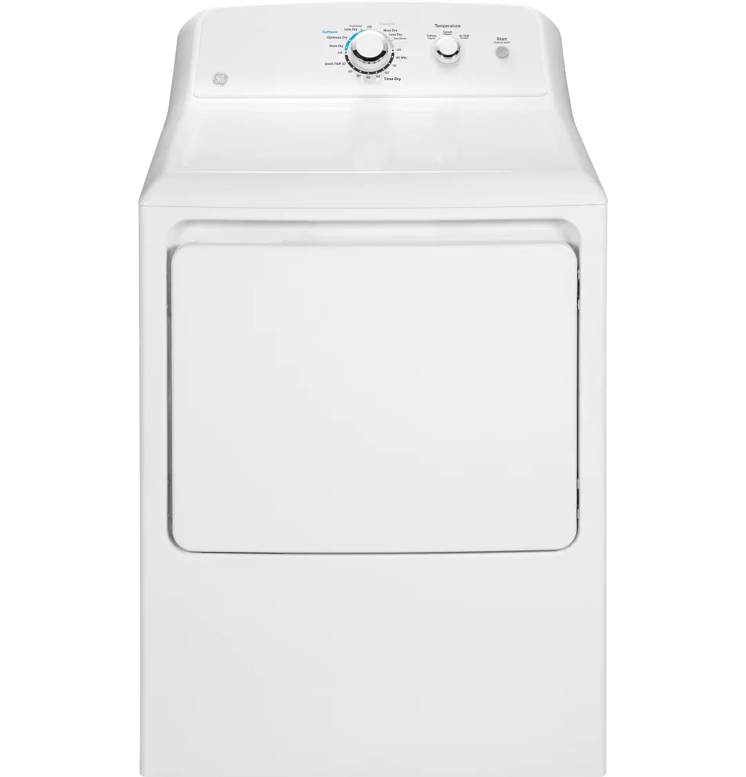 Ge 33 Series White Front Load Gas Dryer Ge 33 Series White Front Load Gas Dryer