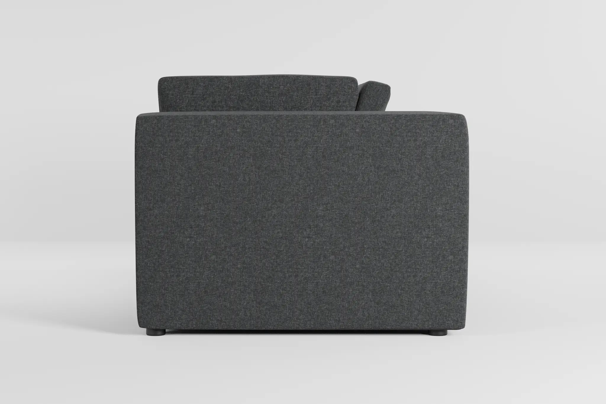 Destin Delray Dark Gray Fabric 2-piece Modular Sofa Destin Delray Dark Gray Fabric 2-piece Modular Sofa