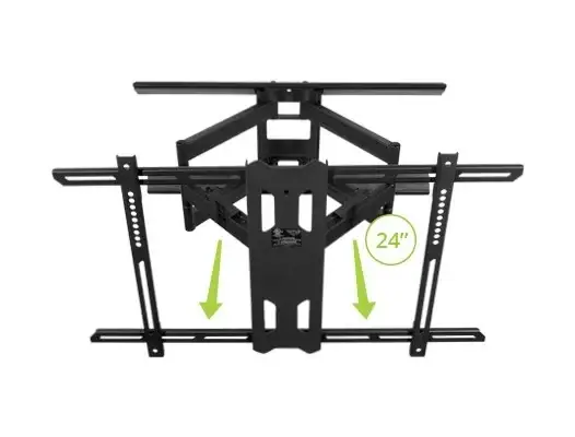 Kanto Pdx680 Mount 39"-80" Black Full Motion Tv Wall Mount Kanto Pdx680 Mount 39"-80" Black Full Motion Tv Wall Mount