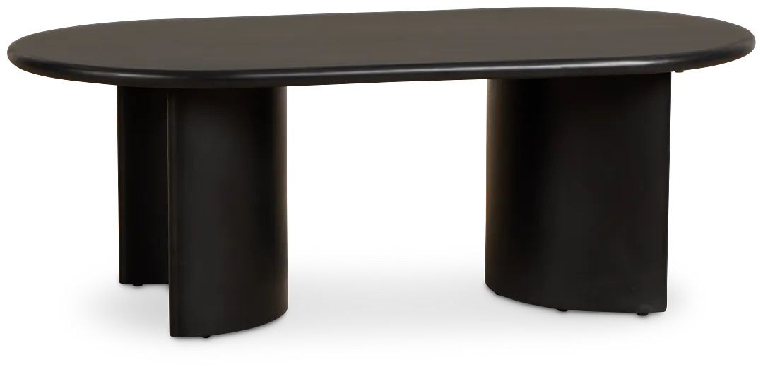 Soho Black Rectangular Coffee Table