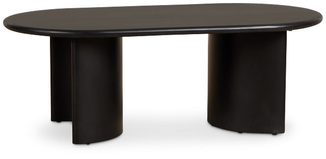 Soho Black Rectangular Coffee Table
