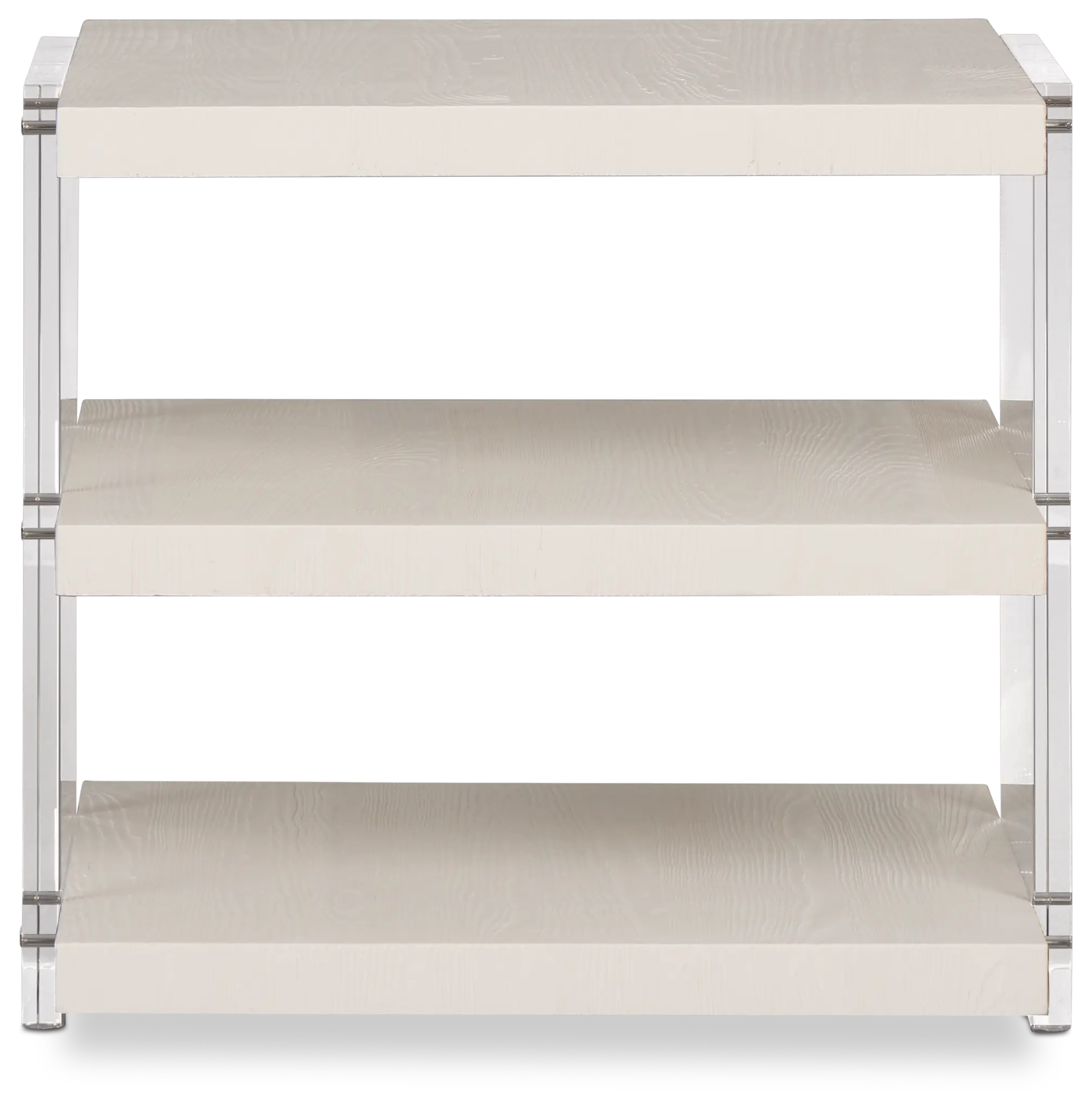 Gables White Rectangular End Table Gables White Rectangular End Table