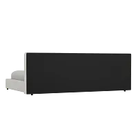 Grayton Elite Ivory 44" Upholstered Platform Bed