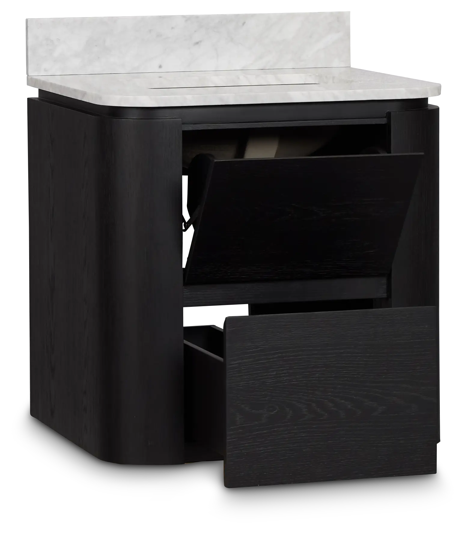 Nomad Black 24" Floating Bathroom Vanity Nomad Black 24" Floating Bathroom Vanity