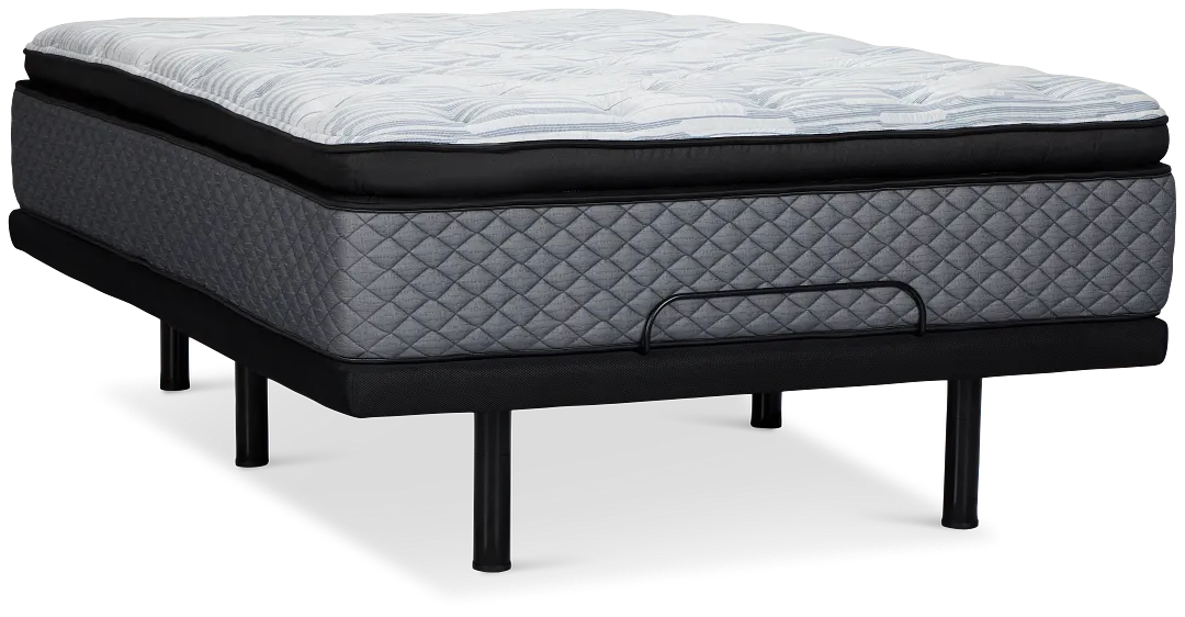 Kevin Charles By Sealy Signature Ultra Plush Deluxe Adjustable Mattress Set
