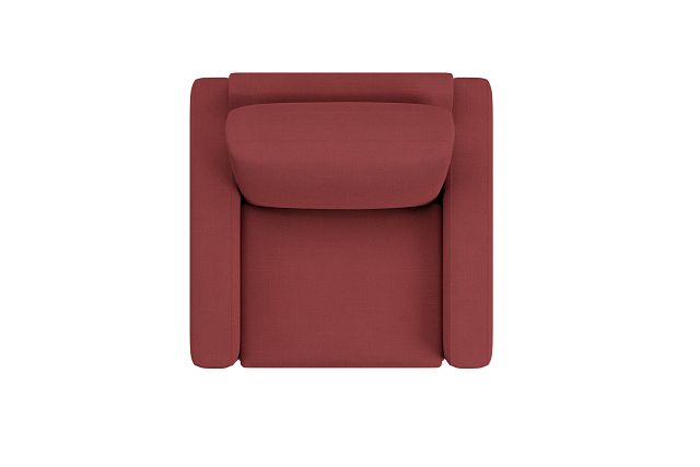 Edgewater Haven Red Swivel Chair