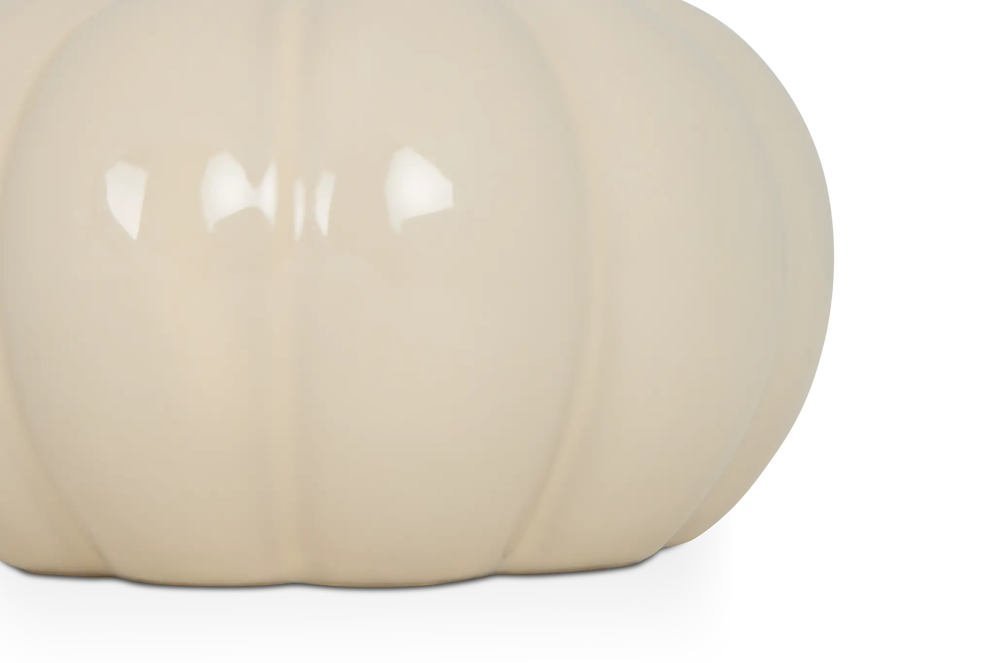 Pumpkin White Small Tabletop Accessory Pumpkin White Small Tabletop Accessory