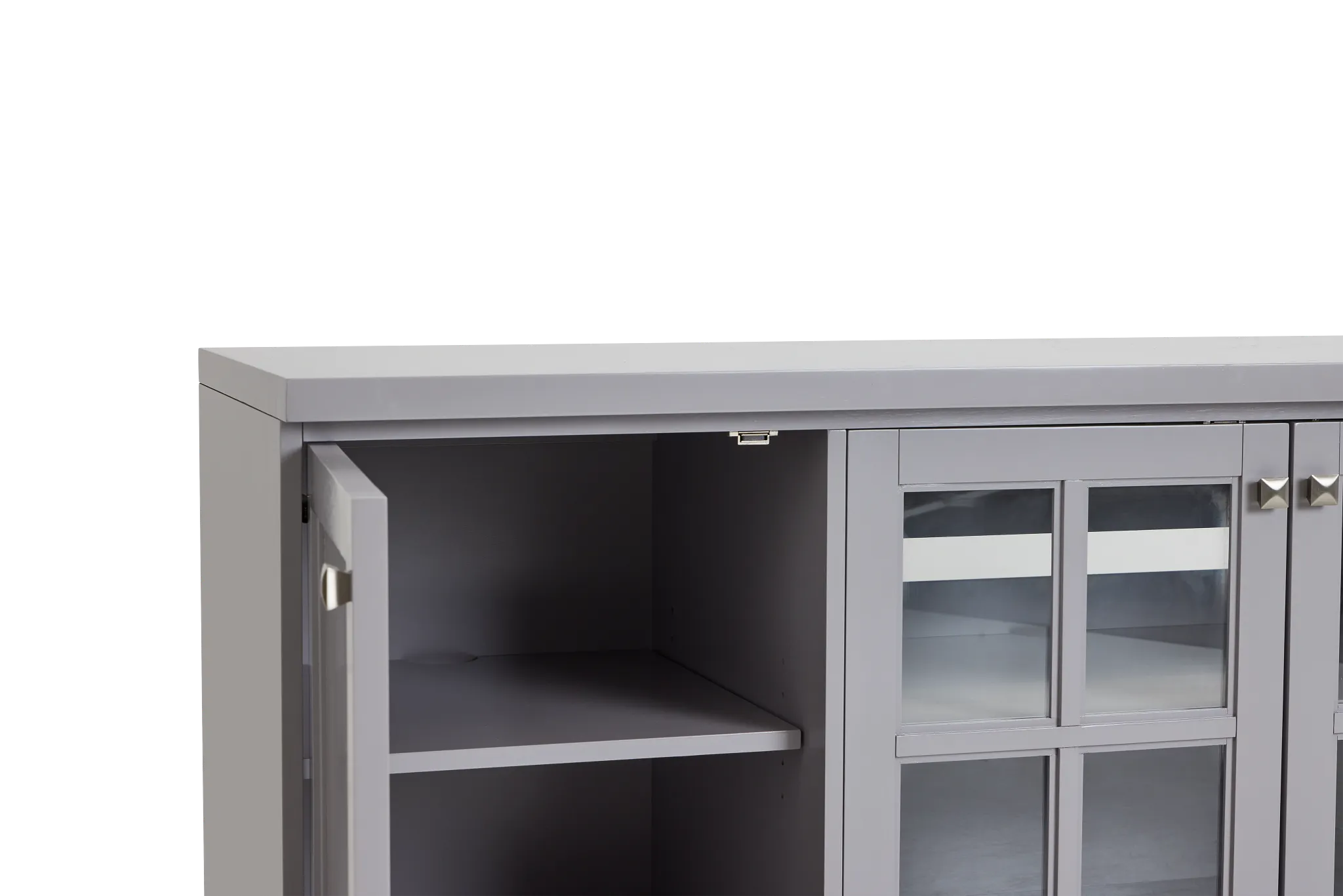 Newport Gray 76" Tv Stand