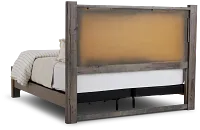 Salt Lake Gray Poster Bed