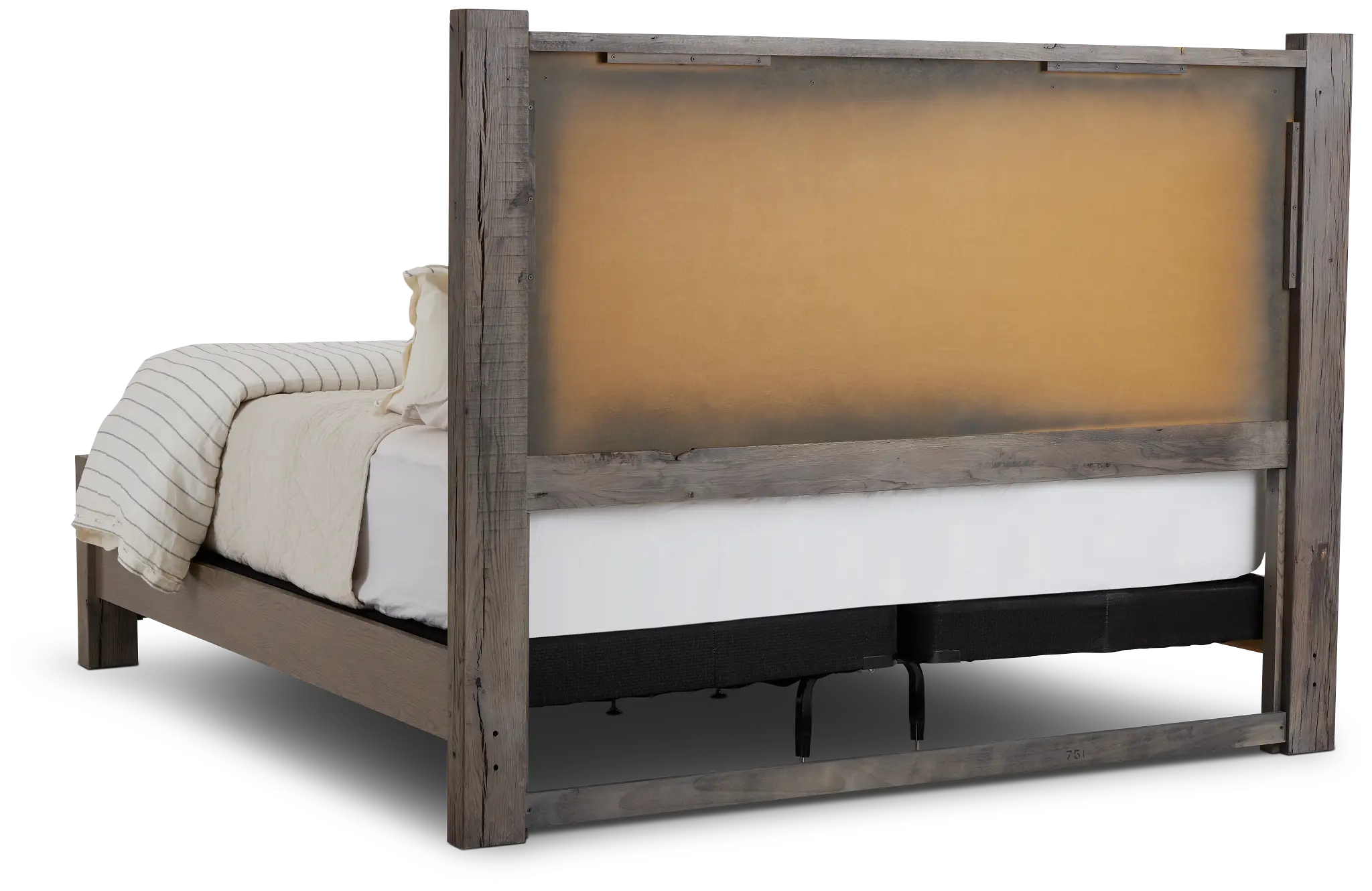 Salt Lake Gray Poster Bed Salt Lake Gray Poster Bed