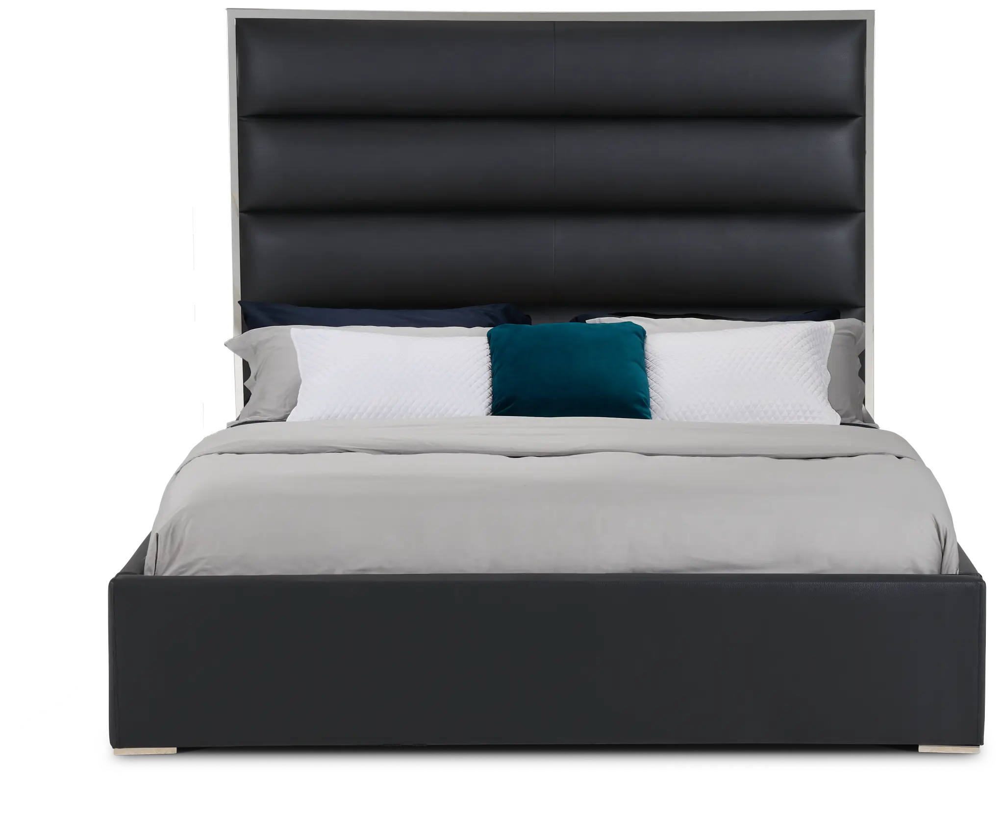 Cortina Black Uph Platform Bed Cortina Black Uph Platform Bed