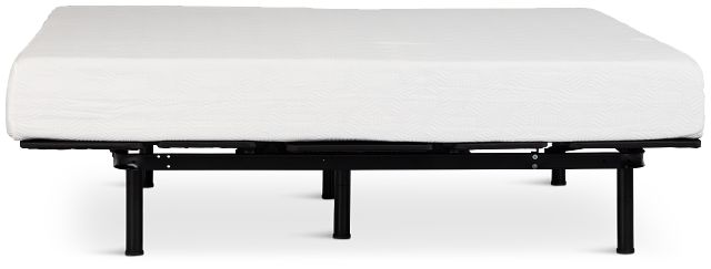 Rest & Renew By Zinus Gel Memory Foam Mattress 10" Cush Firm Slat Adjustable Mattress Set