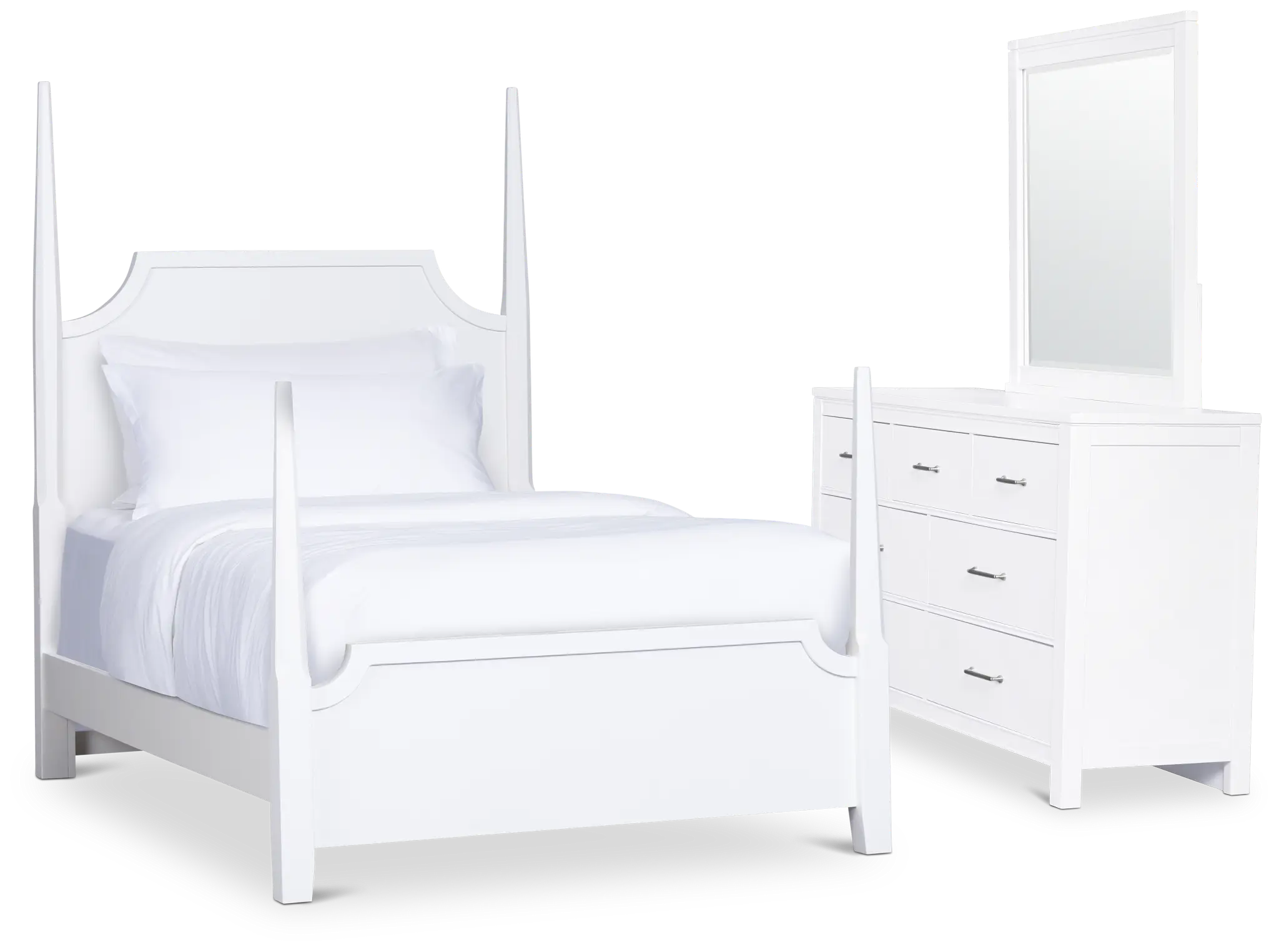 Carolina White Poster Bedroom Carolina White Poster Bedroom