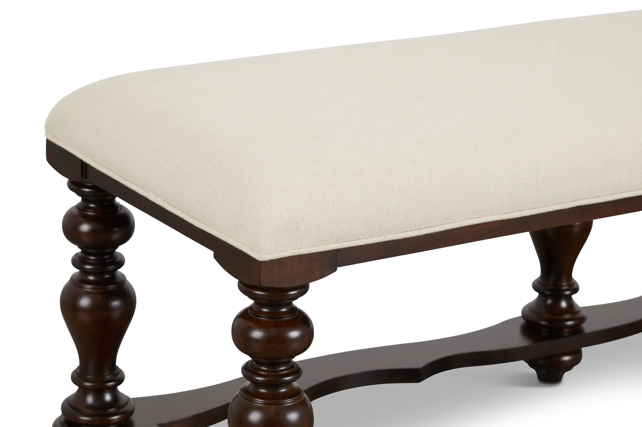Savannah Dark Tone 83" Upholstered Dining Bench Savannah Dark Tone 83" Upholstered Dining Bench