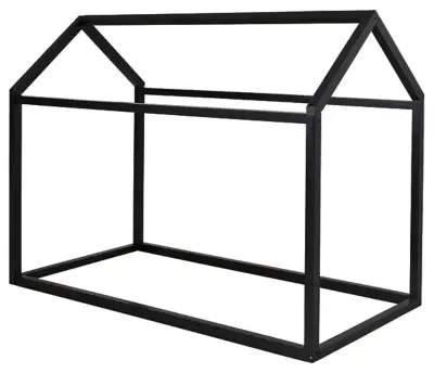 Flannibrook Black Bed Frame Flannibrook Black Bed Frame