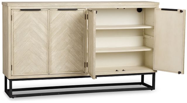 Aspen Gray Credenza