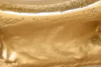 Ringo Gold Small Candle Holder