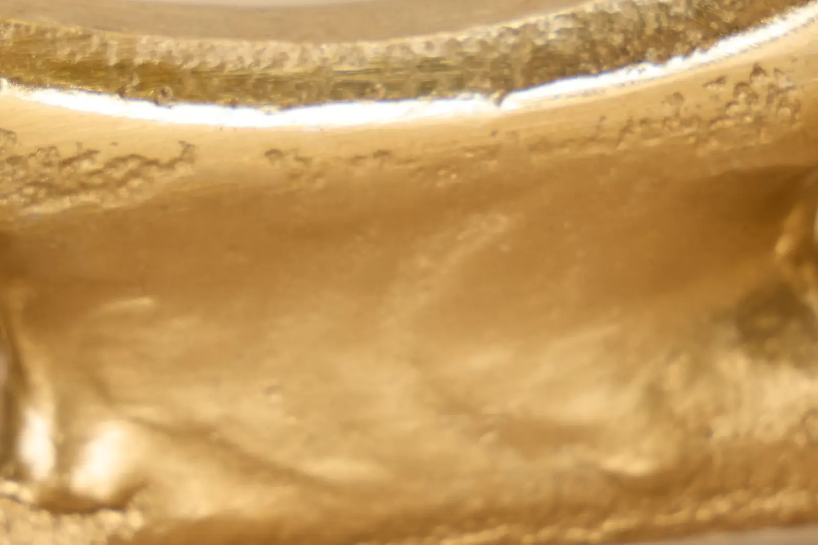 Ringo Gold Small Candle Holder Ringo Gold Small Candle Holder