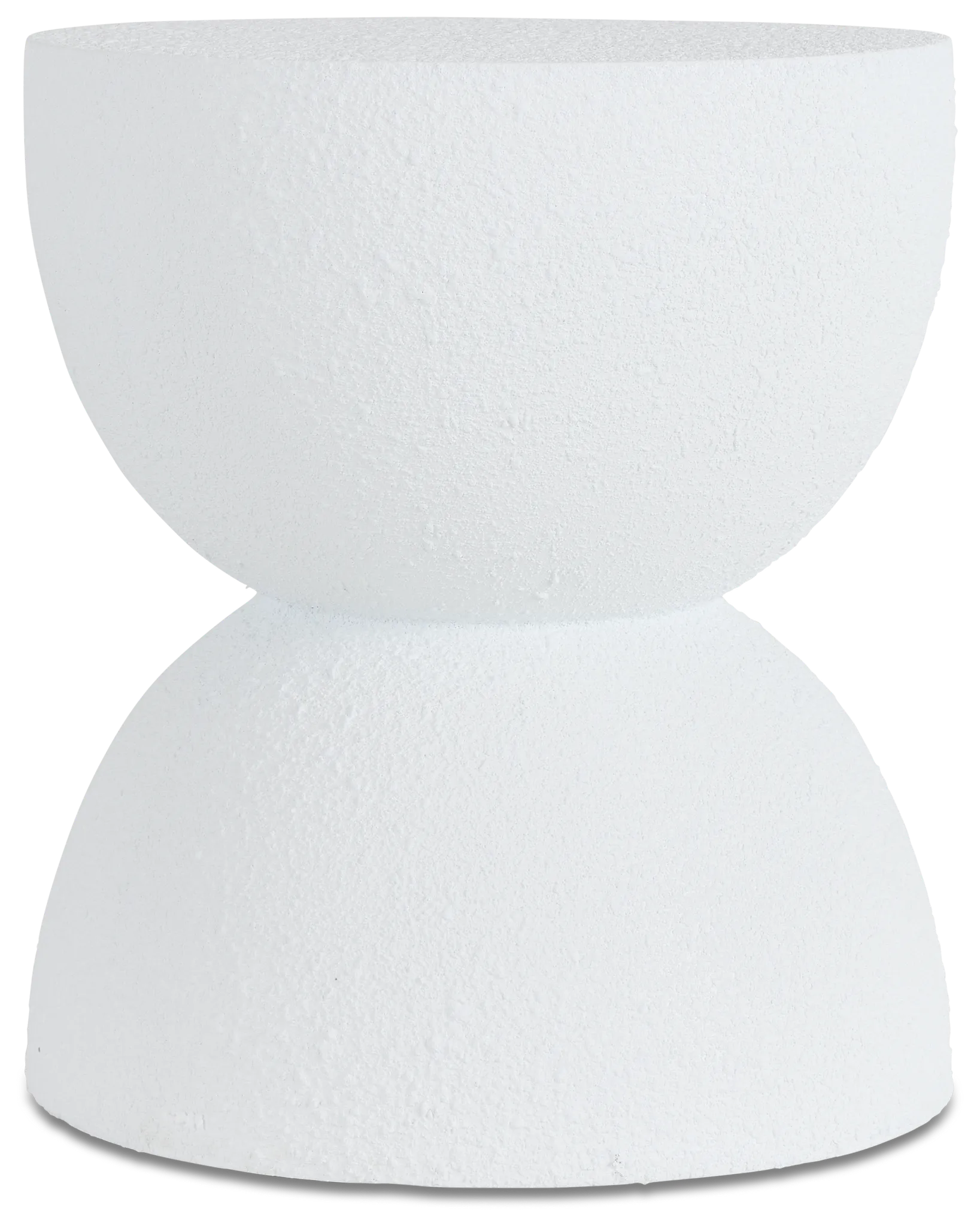 Jacy White 18" Accent Table