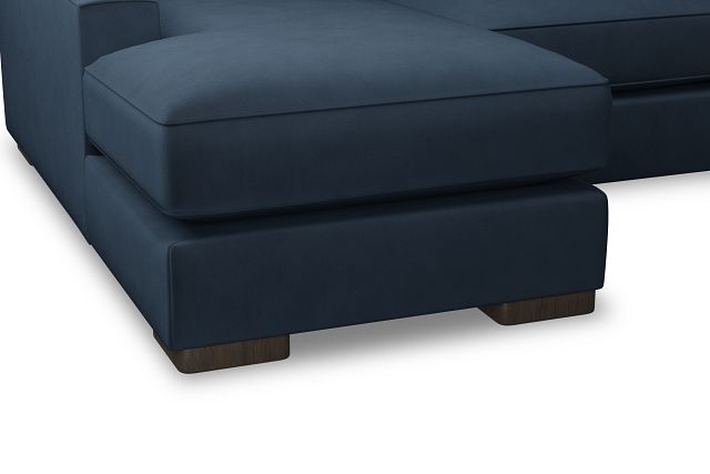 Edgewater Joya Dark Blue Large Left Chaise Sectional