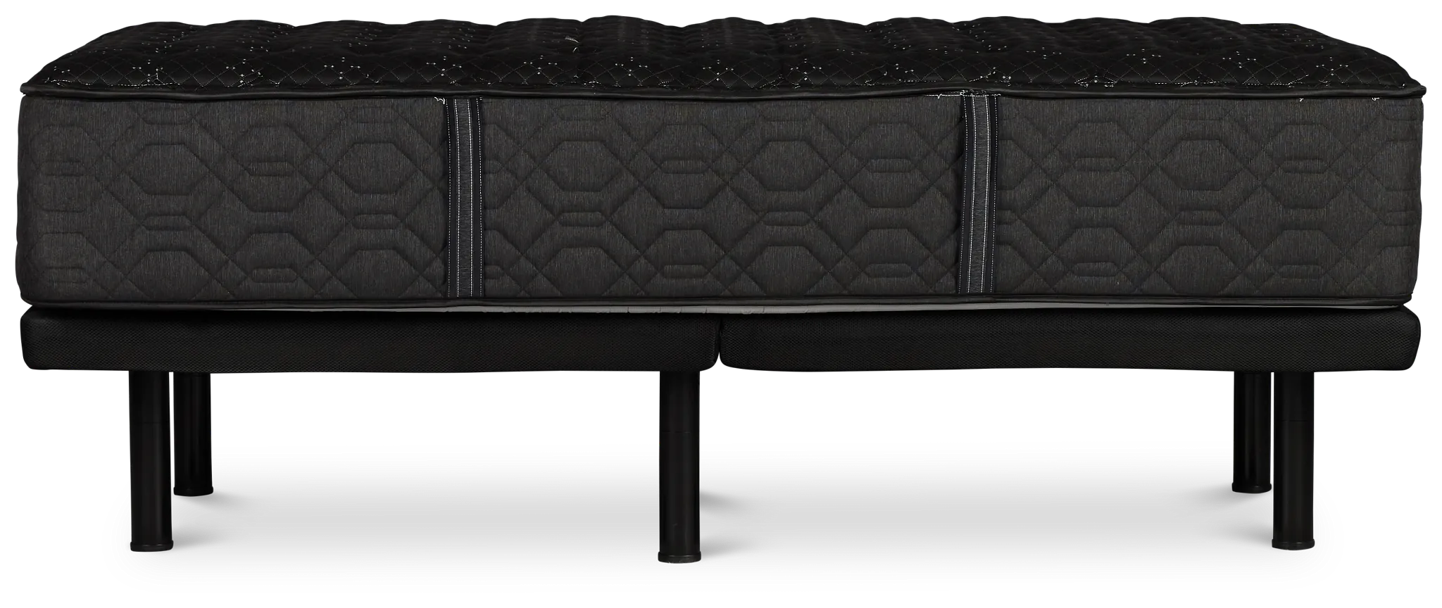 Beautyrest Black Series Three Extra Firm Elite Adjustable Mattress Set