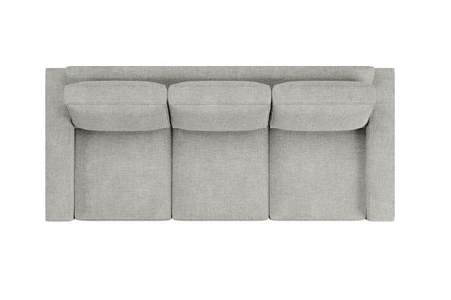 Edgewater Elevation Khaki 96" Sofa W/ 3 Cushions