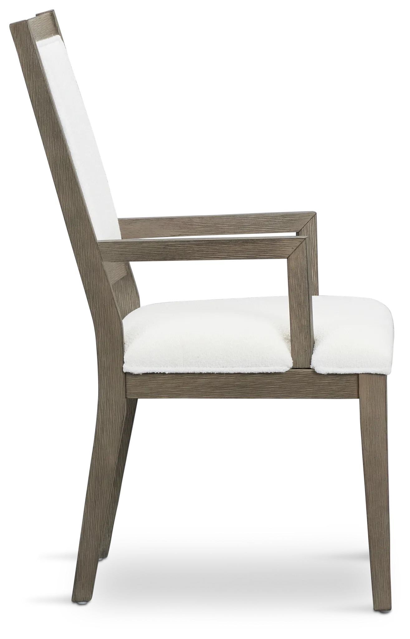 Alden Gray Upholstered Arm Chair