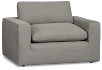 Grant Light Gray Fabric Chair