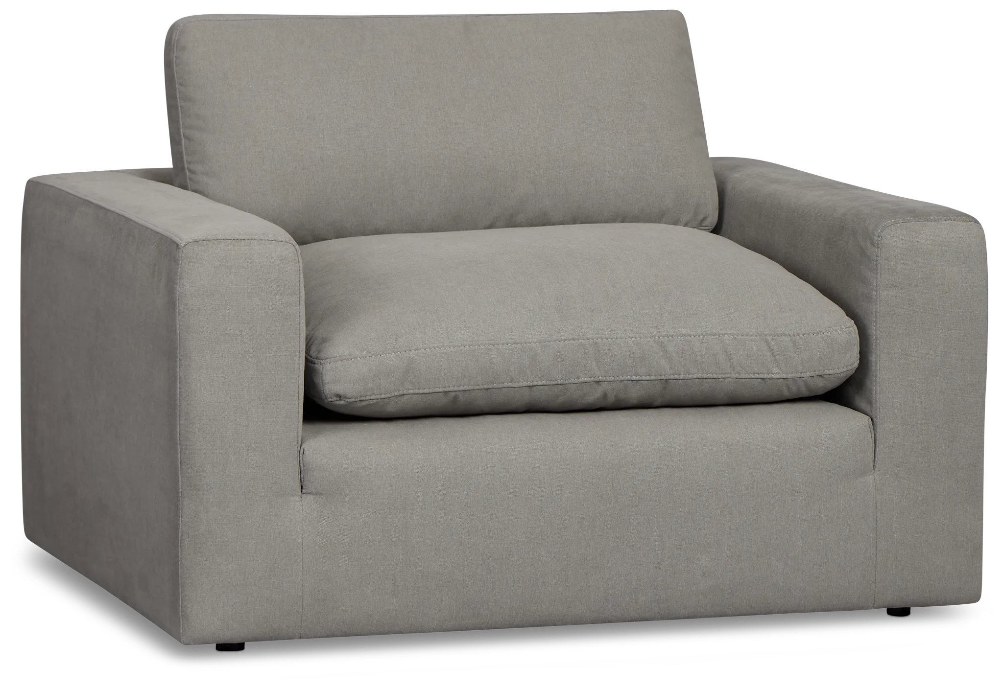 Grant Light Gray Fabric Chair
