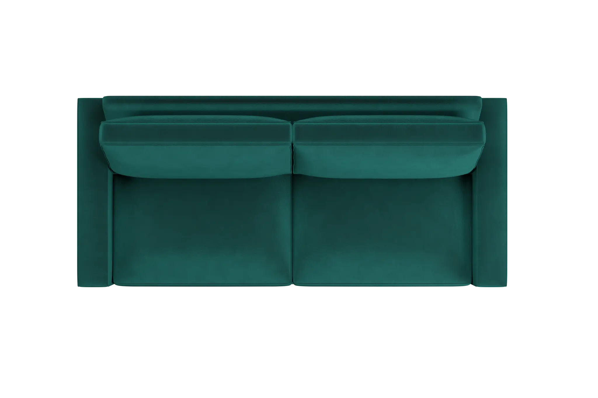 Edgewater Joya Green 96" Sofa W/ 2 Cushions Edgewater Joya Green 96" Sofa W/ 2 Cushions