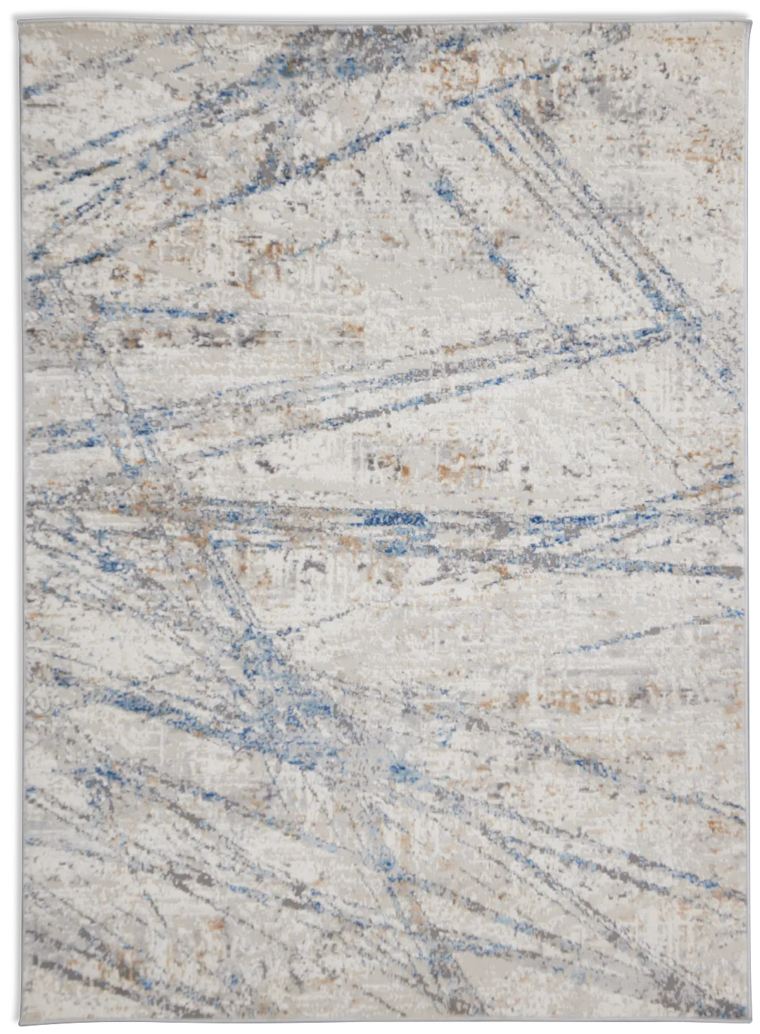 Fantasi Blue 5x7 Area Rug