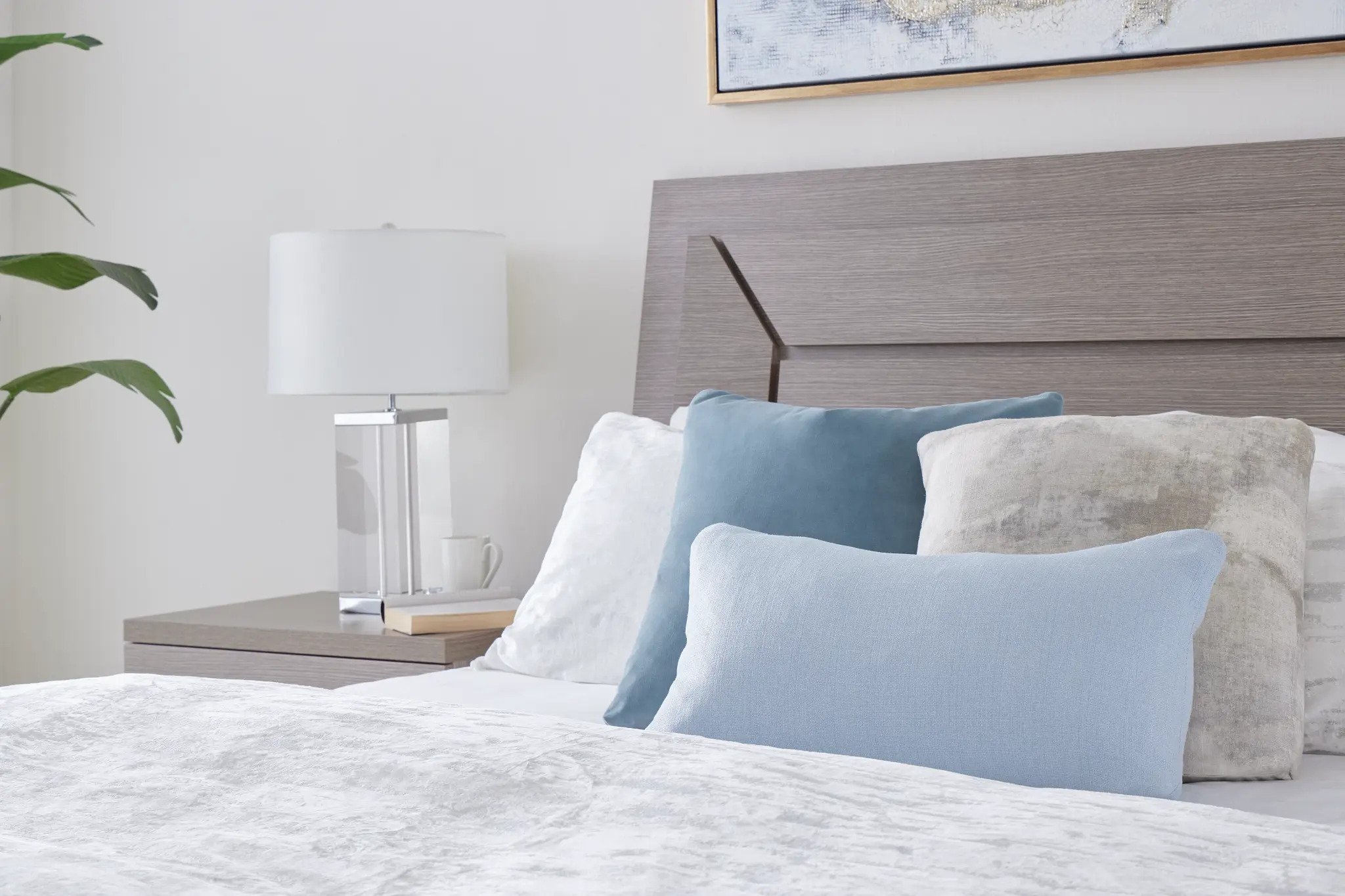 Zeke Light Blue Lumbar Accent Pillow Zeke Light Blue Lumbar Accent Pillow