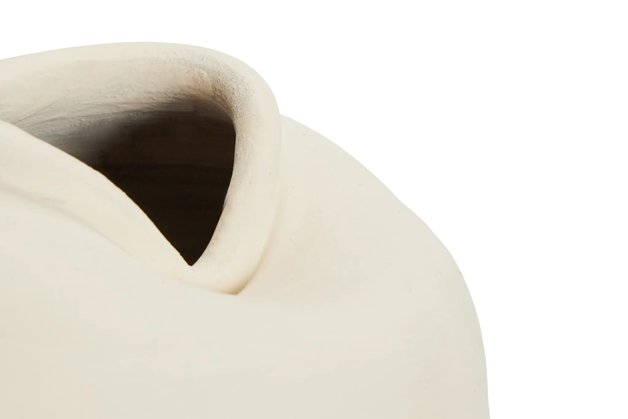 Nita Ivory Medium Vase Nita Ivory Medium Vase