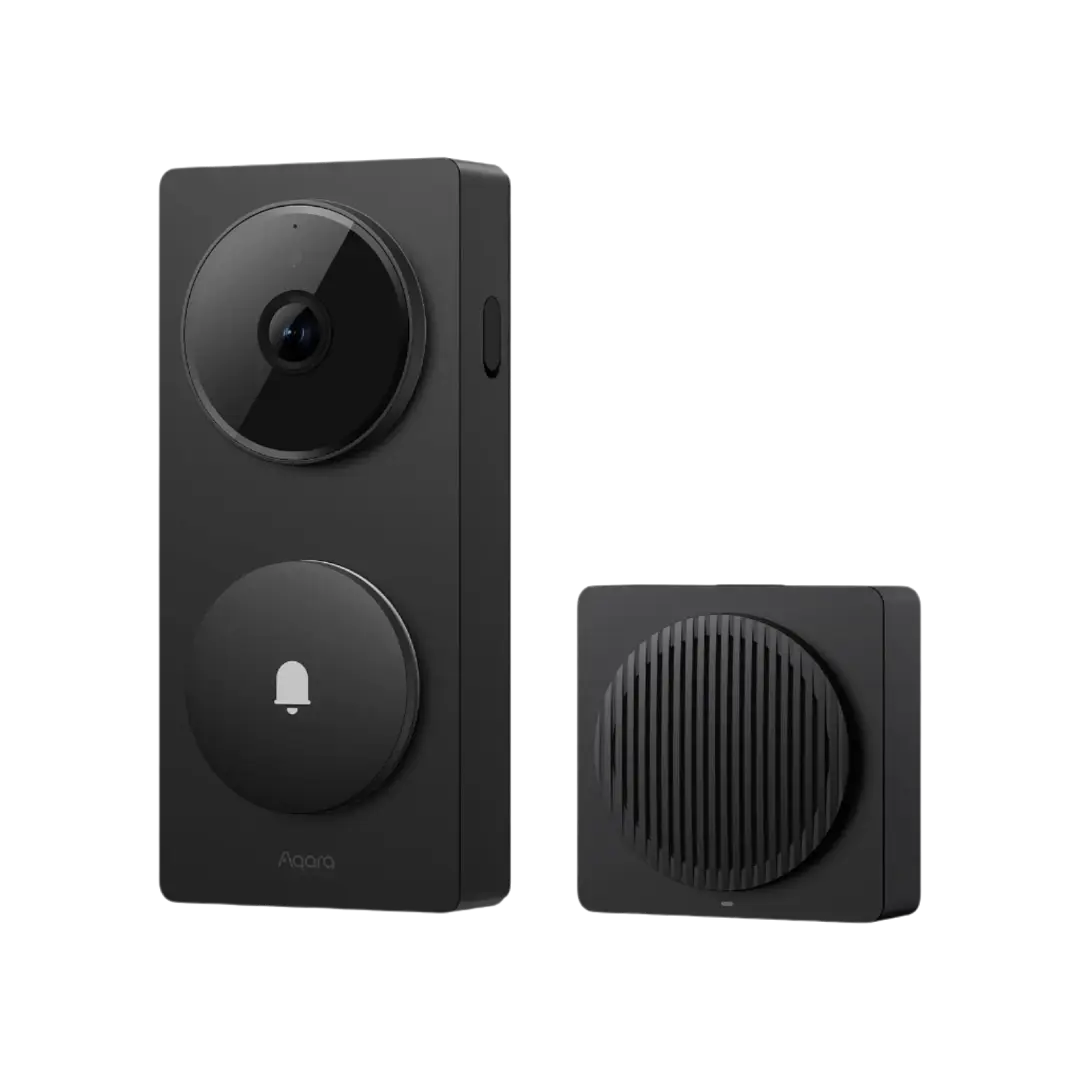 Aqara G410 Video Doorbell Select Black Smart Door Bells Aqara G410 Video Doorbell Select Black Smart Door Bells