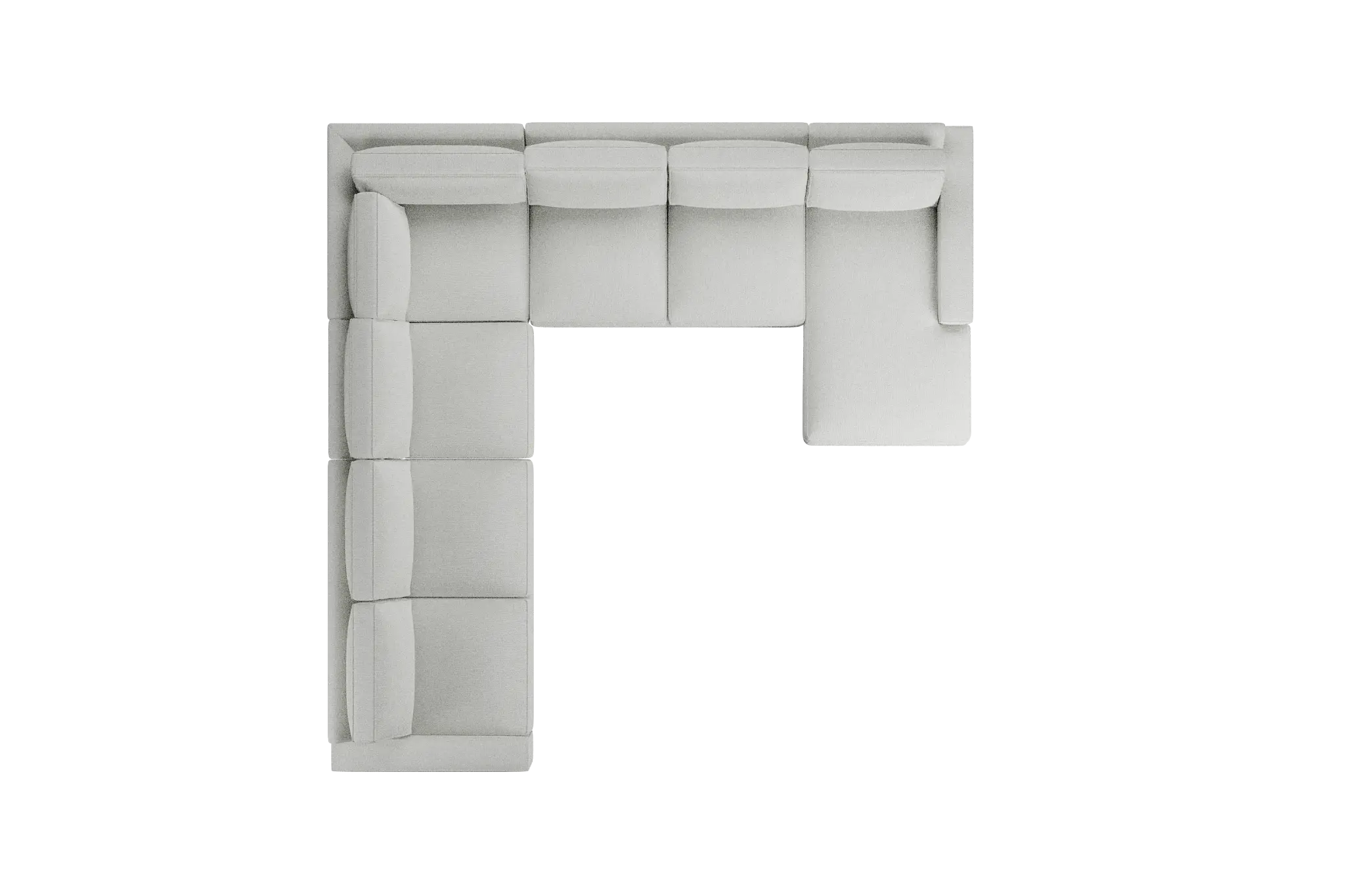 Edgewater Revenue White Large Right Chaise Sectional Edgewater Revenue White Large Right Chaise Sectional