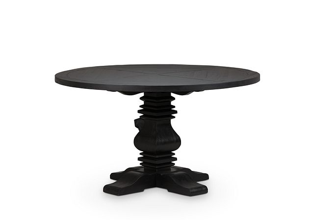 Hadlow Black 54" Round Table (1)