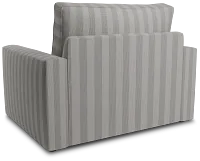 Siesta Sea Lane Light Gray Fabric Memory Foam Sleeper