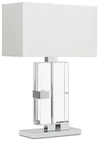 Everest Chrome Table Lamp
