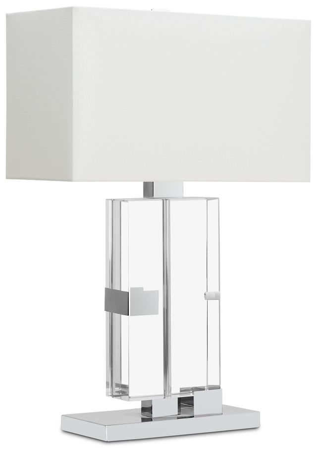 Everest Chrome Table Lamp