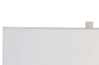 Becca White Polyresin Table Lamp