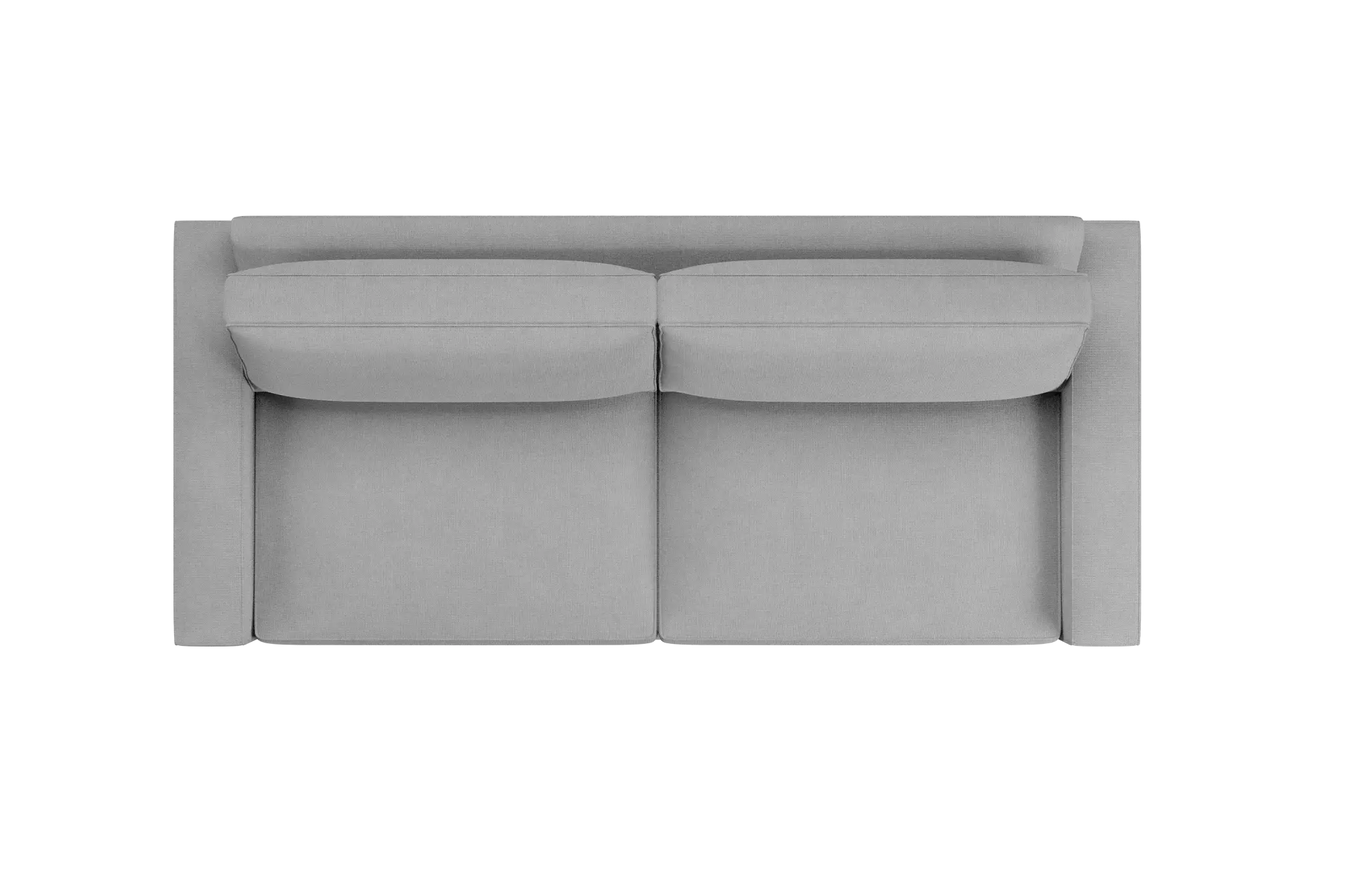 Edgewater Suave Gray 96" Sofa W/ 2 Cushions Edgewater Suave Gray 96" Sofa W/ 2 Cushions