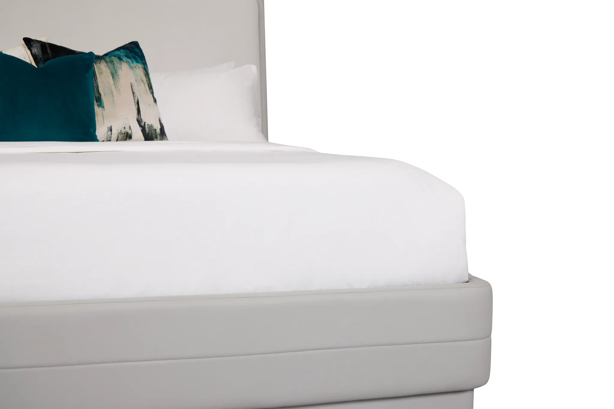 Sinfonia Gray Uph Platform Bed